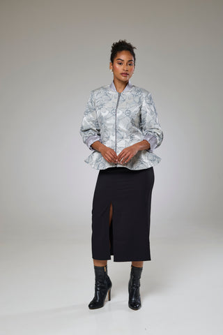 Twilight Flora Fitted Jacket Blouse