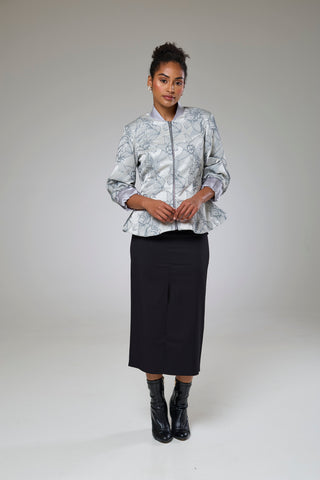 Twilight Flora Fitted Jacket Blouse