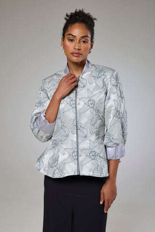 Twilight Flora Fitted Jacket Blouse